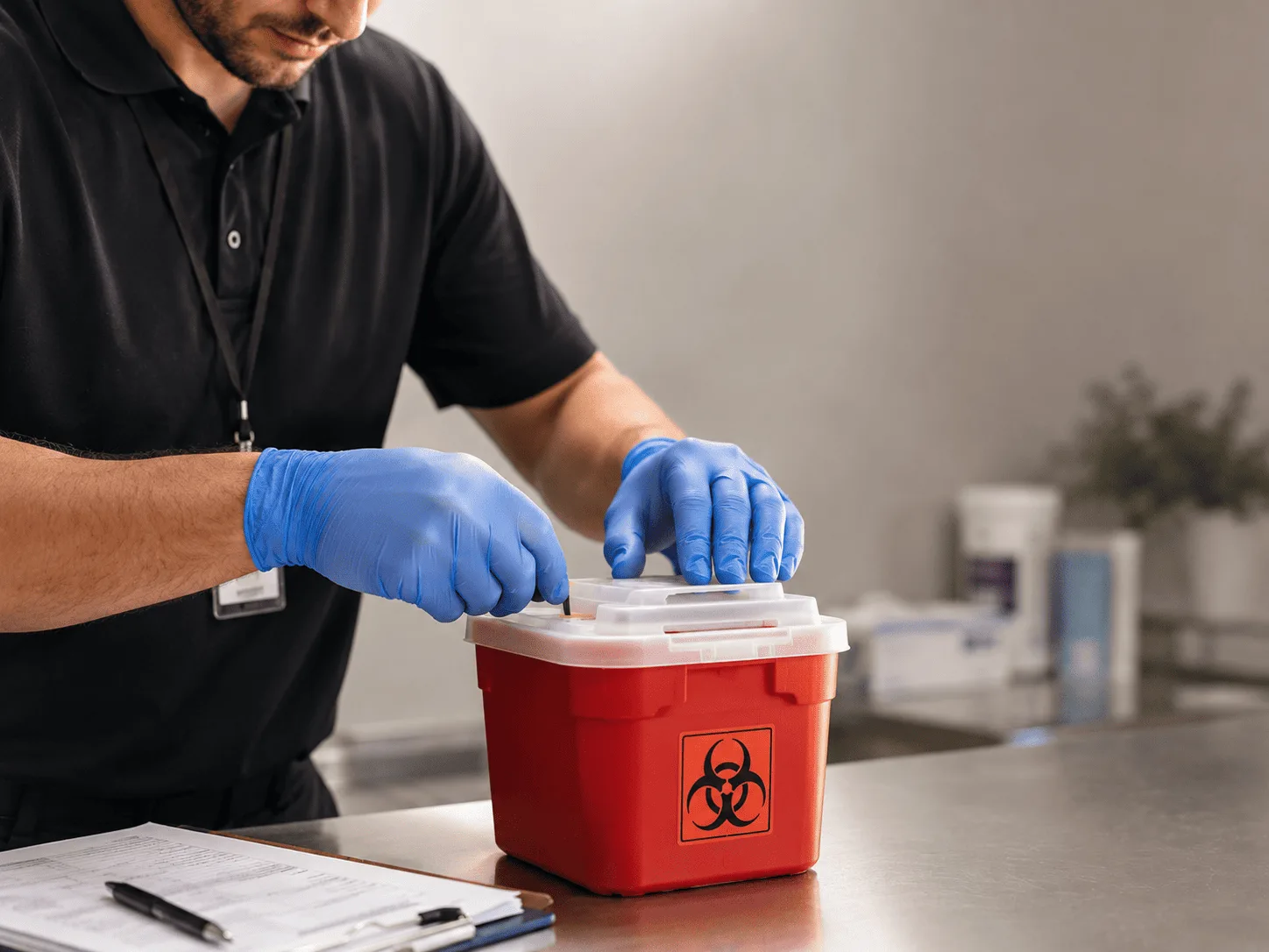 Why choose Sharps Waste Disposal in Earth, TX